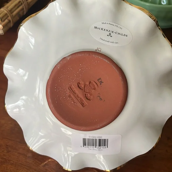 MacKenzie-Childs Trinket Dish - Picture 2 of 3